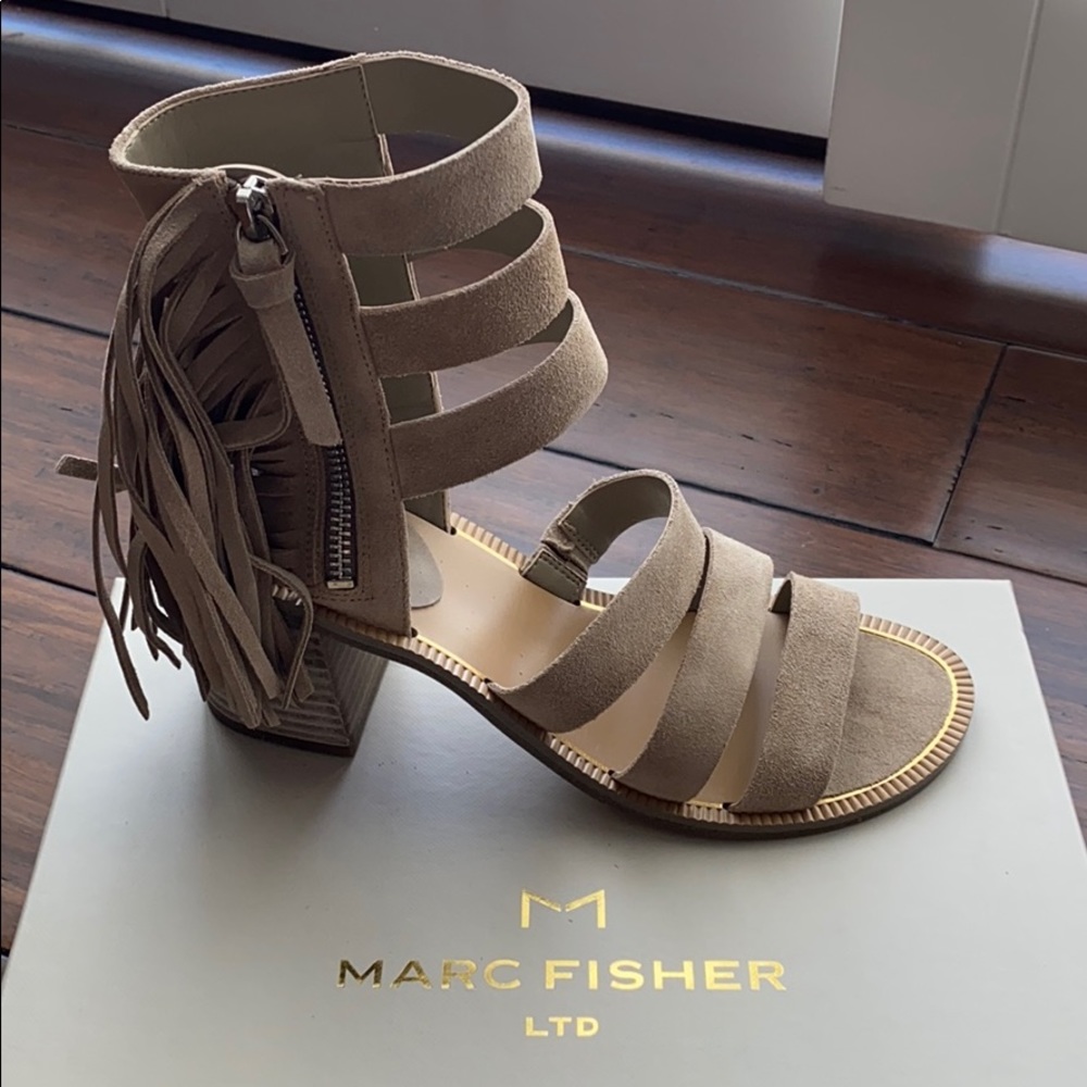 Marc Fisher Sandal with Fringe